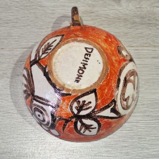 Raro Set Te Ceramica De Simone Anni 60