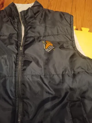 Chaleco Real Negro y Blanco