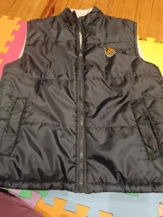 Chaleco Real Negro y Blanco