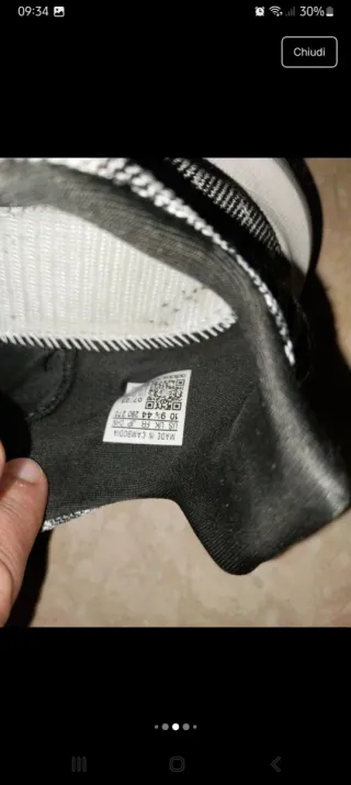 Scarpe Adidas uomo/donna nere e grigie