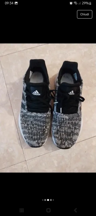 Scarpe Adidas uomo/donna nere e grigie