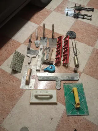 Lote Herramientas Albañilería