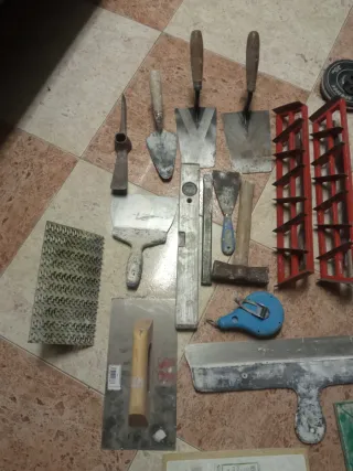 Lote Herramientas Albañilería