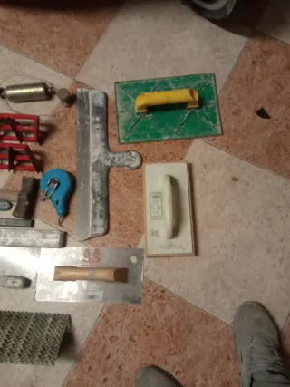Lote Herramientas Albañilería