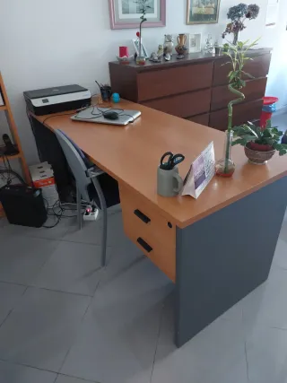 Mesa de despacho madera