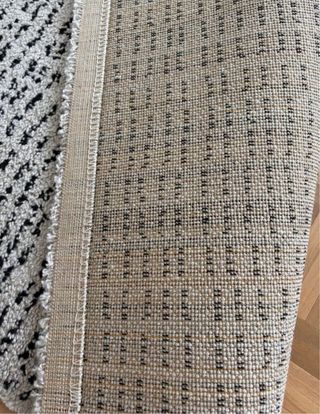 4 alfombras Ikea, estilo nórdico (80x80 cada una).