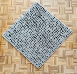 4 alfombras Ikea, estilo nórdico (80x80 cada una).