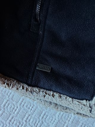 Chaqueta Regatta negra forro sherpa gris talla M/L