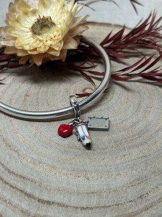 Charm Trio Libreta, Lapiz, manzana - Best Teacher