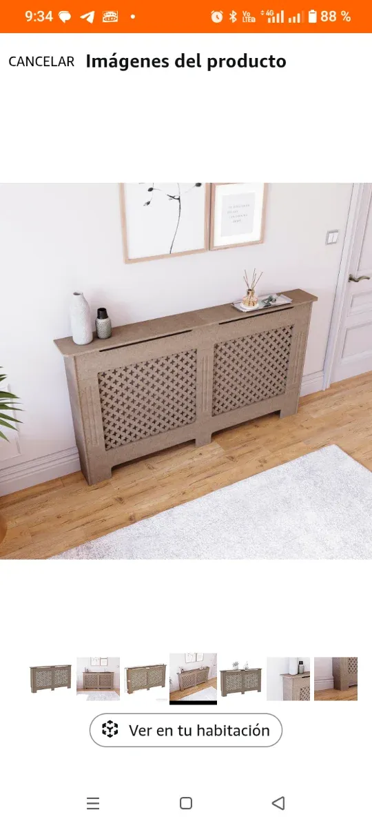 Cubre radiador extra grande