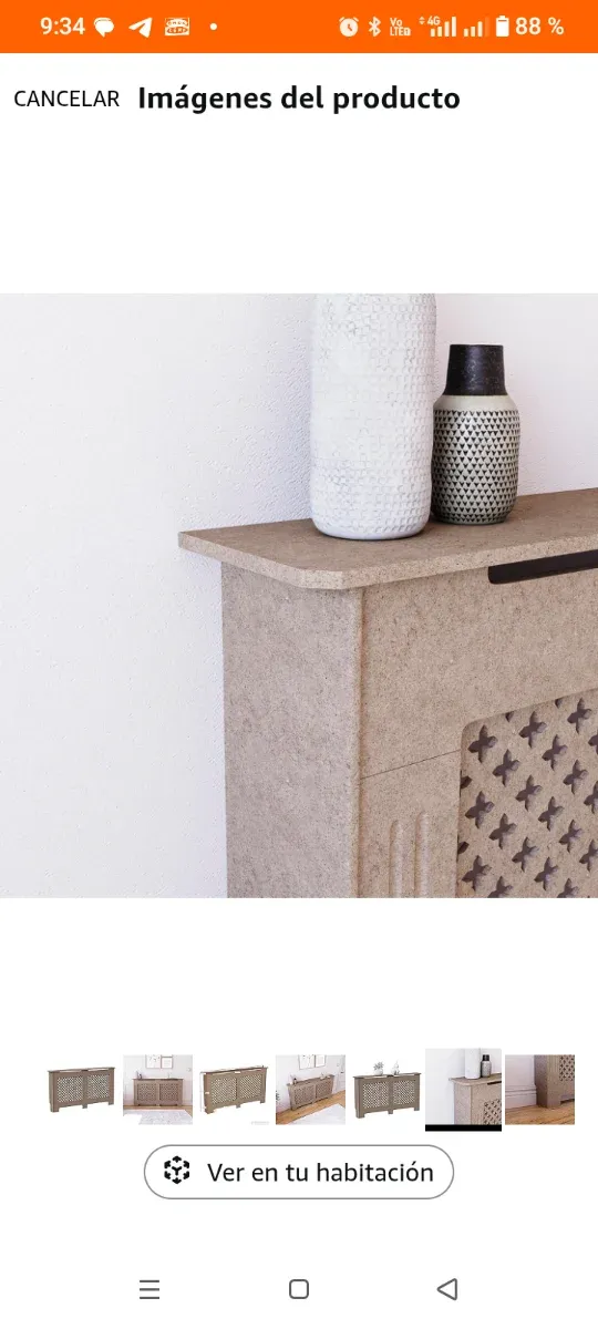 Cubre radiador extra grande