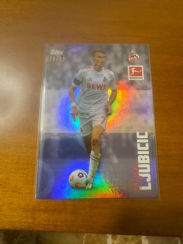 Card Topps Dejan Ljubicic FC Köln 23/99