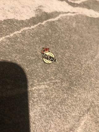 Pulsera Real Madrid cuero y chapa colgar Sin Estre