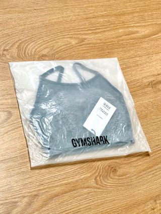 Gymshark Flex Strappy Sujetador Deportivo Azul XS