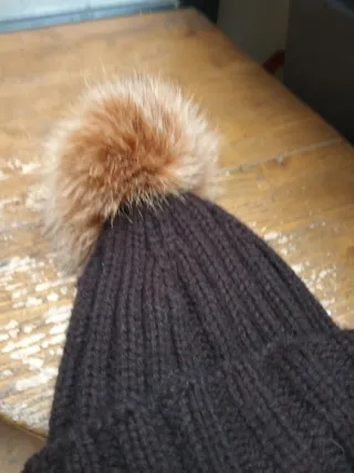 Cappellino Airoldi con pon pon