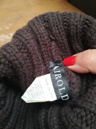 Cappellino Airoldi con pon pon