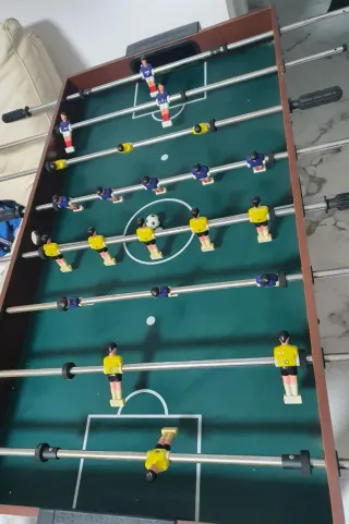 Futbolín de mesa multi-juego