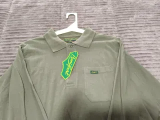 Polo Benisport Manga Larga Verde Oliva Talla L