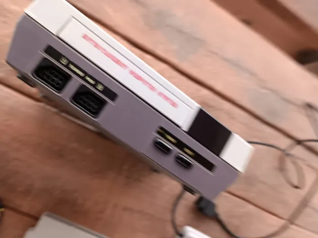 Consola Clónica NES 8-bit Gris/Blanca