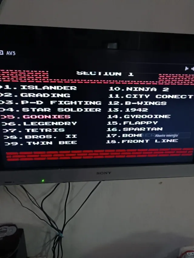 Consola Clónica NES 8-bit Gris/Blanca