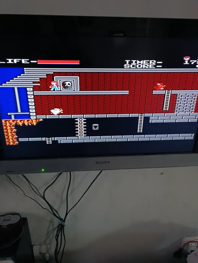 Consola Clónica NES 8-bit Gris/Blanca