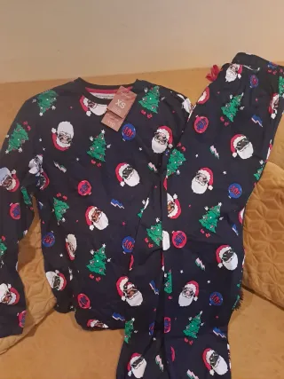 Pijama Navidad Hombre Talla XS