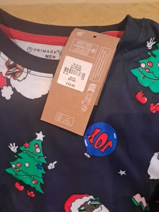 Pijama Navidad Hombre Talla XS