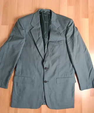 Valentino Giacca Uomo Lana Grigio S