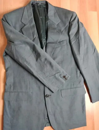 Valentino Giacca Uomo Lana Grigio S