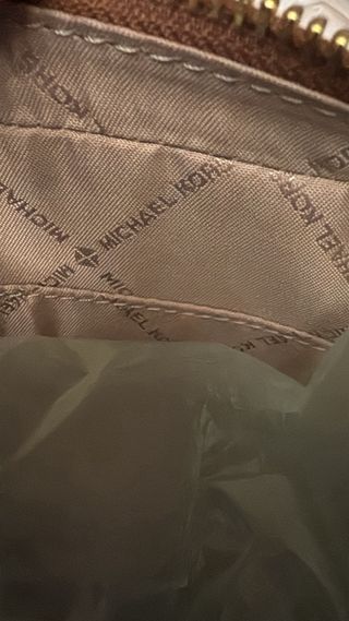 Borsa Michael Kors monogram marrone