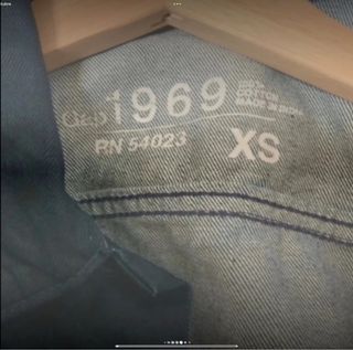 Cazadora Vaquera Gap XS