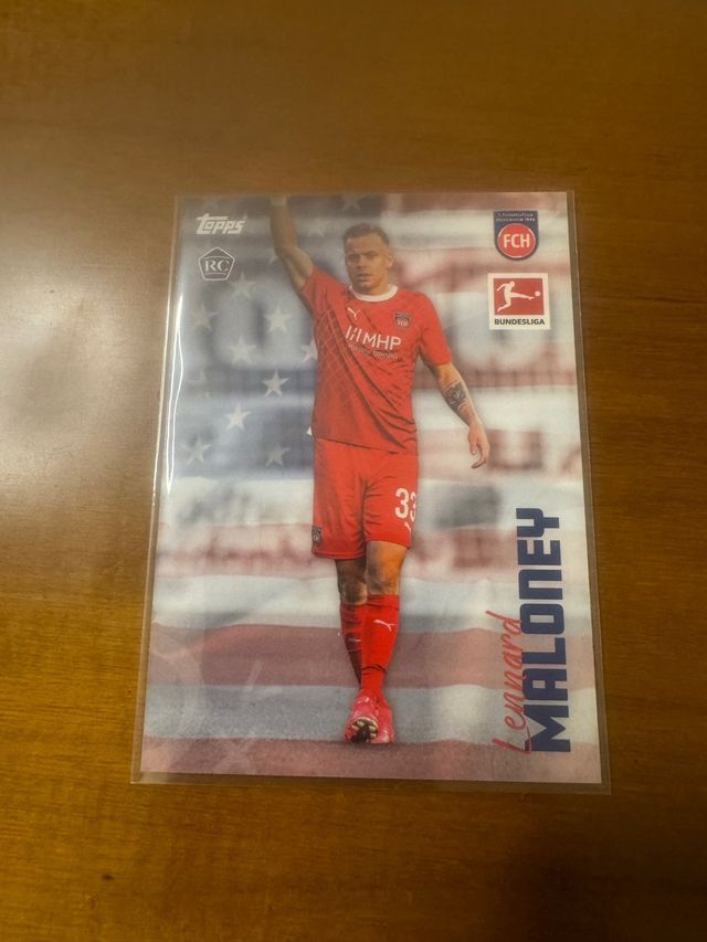 Topps RC Lennard Maloney Bundesliga Card