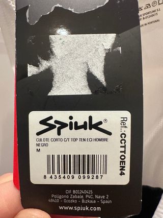 Culote Spiuk Top Ten Talla M