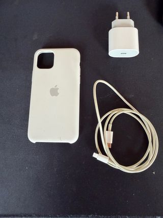 Custodia iPhone 11 Pro + Caricatore Apple