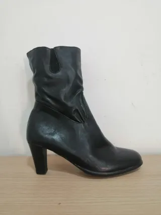 Stivali donna tacco nero