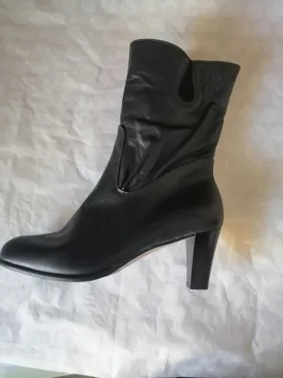 Stivali donna tacco nero