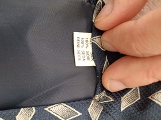 Corbata italiana de seda auténtica