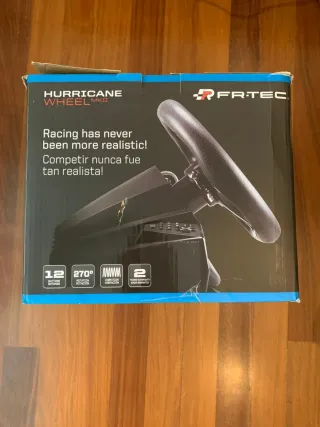 Volante FR-TEC Hurricane MKII PS4/PS3/Switch/PC