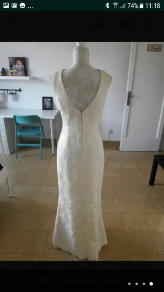 Vestido de Novia con Velos