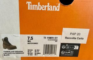 Scarponcini Timberland Uomo Neri