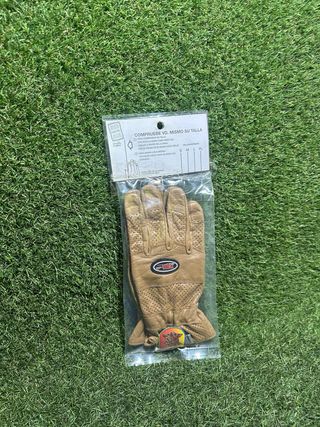 Guantes Moto Piel RPM Talla L Beige