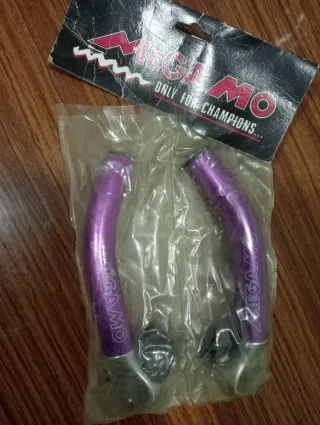 Acoples Manillar Megamo Morado