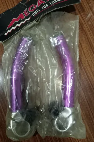 Acoples Manillar Megamo Morado