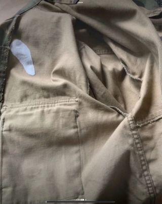 Cazadora vaquera militar Berskha S