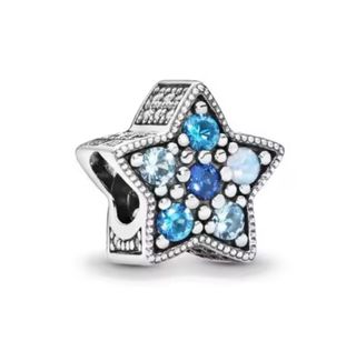 NUEVO Charm Estrella Azul Plata 925 para Pandora