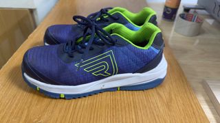 Zapatos de trabajo Roly azules y verdes