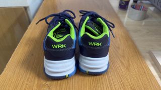 Zapatos de trabajo Roly azules y verdes