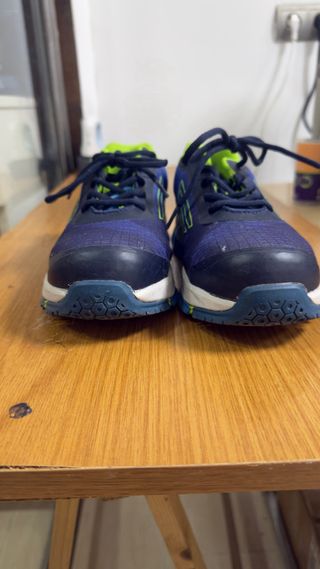 Zapatos de trabajo Roly azules y verdes