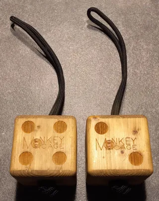 Coppia prese Obstacle Race Monkey Cage