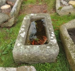 Pilón Rústico de Granito 108x66x39